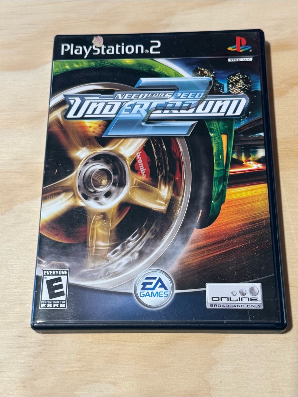 Need for Speed: Underground 2-Sony PlayStation 2 No Manual Tested Good Read Blw!